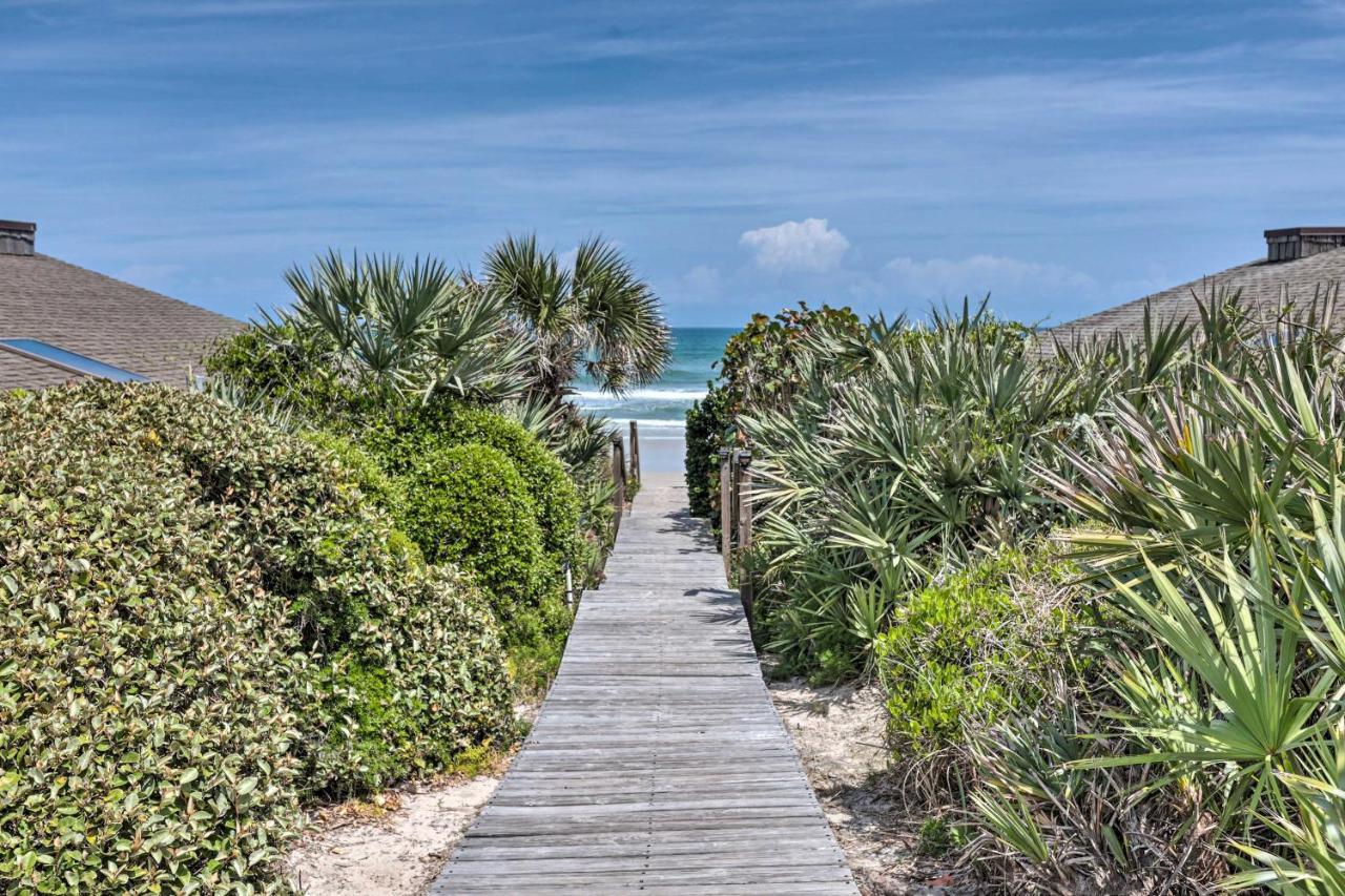 New Smyrna Beach Townhome Steps To Ocean! Bagian luar foto