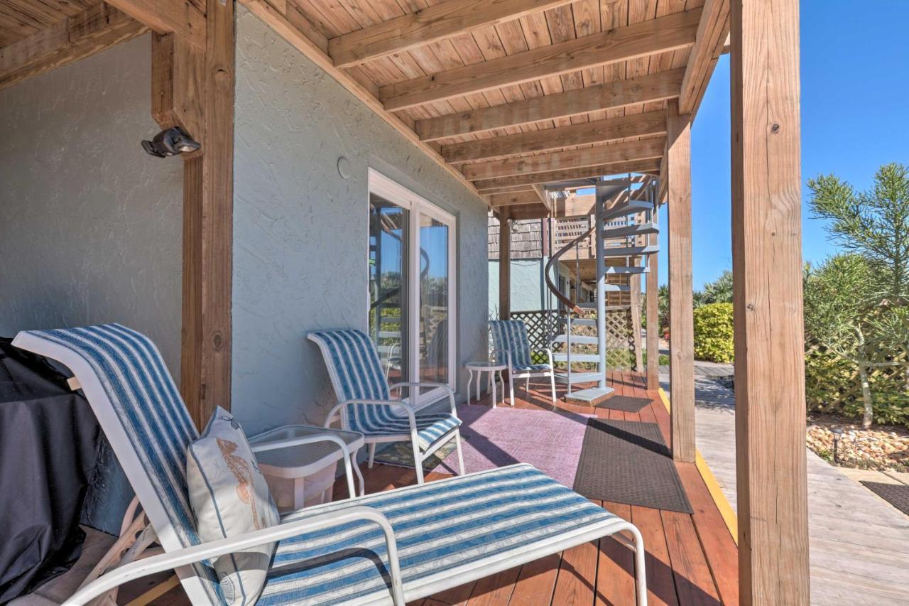 New Smyrna Beach Townhome Steps To Ocean! Bagian luar foto